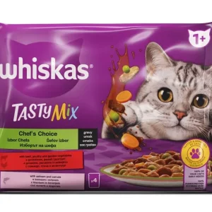 WHISKAS Vrećice Tasty Mix Izbor kuhara, 4x85g