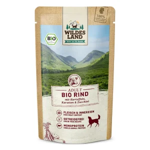 Wildes land BIO govedina za pse 125g