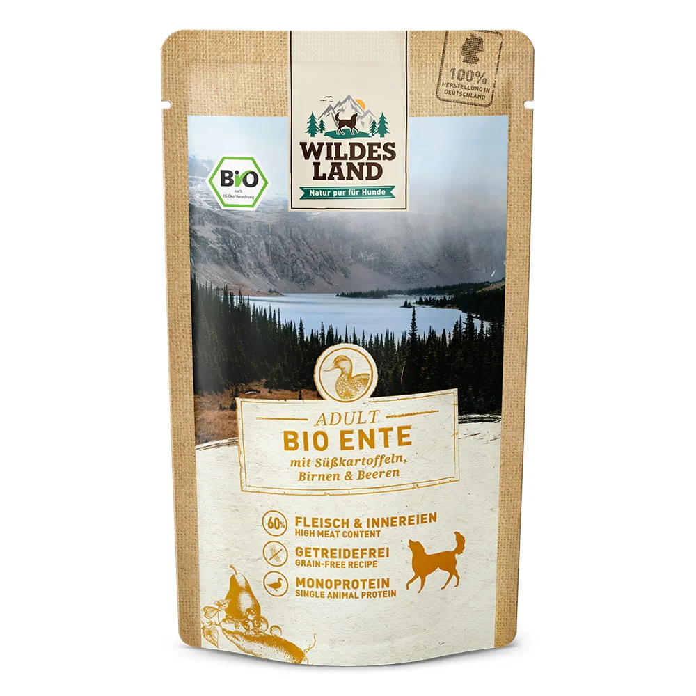 Wildes land BIO patka za pse 125g