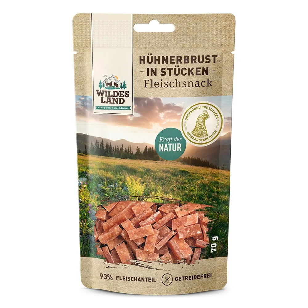 Wildes land Dog&Cat Snack pileća prsa