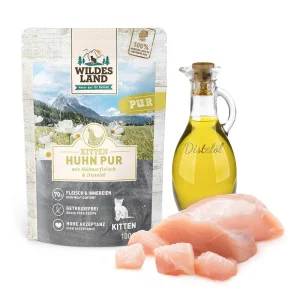 Wildes land kitten, mokra hrana za mačiće,100g