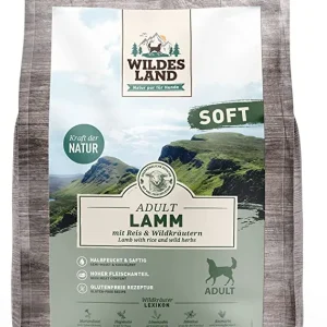 WILDES LAND Soft janjetina i riža za odrasle pse
