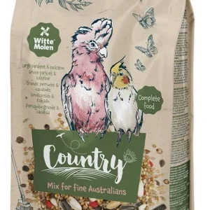 WITTE MOLEN Country, potpuna hrana za srednje papige i kakadue