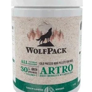 WOLFPACK Artro, za potporu zglobova pasa, sa zelenousnom školjkom, 675g