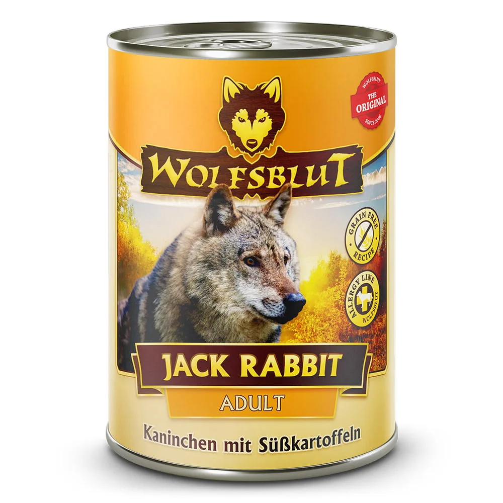 Wolfsblut, zec sa slatkim krumpirom, mokra hrana za pse, 395g